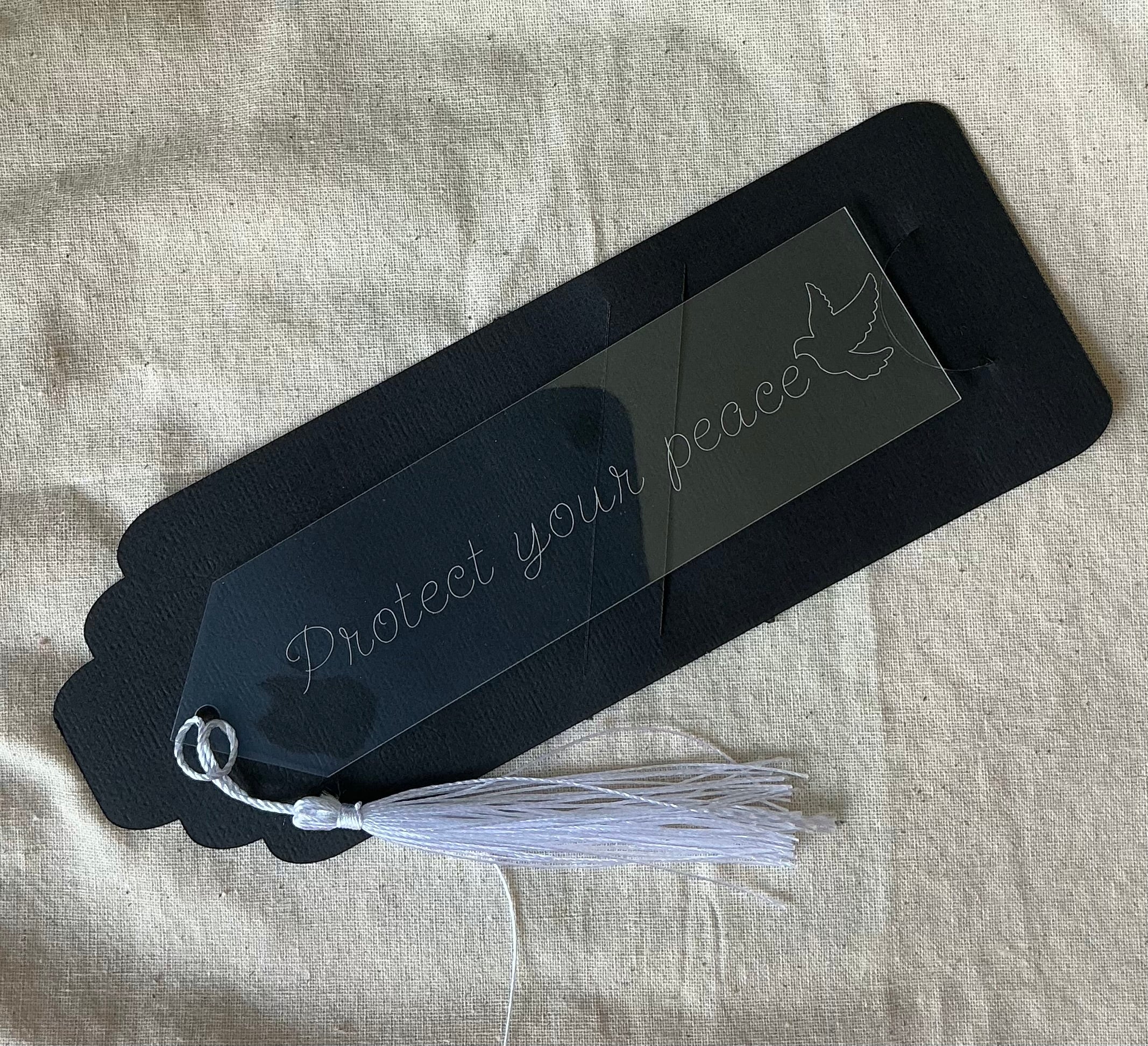 Protect your peace - Engraved Bookmark Vol. I