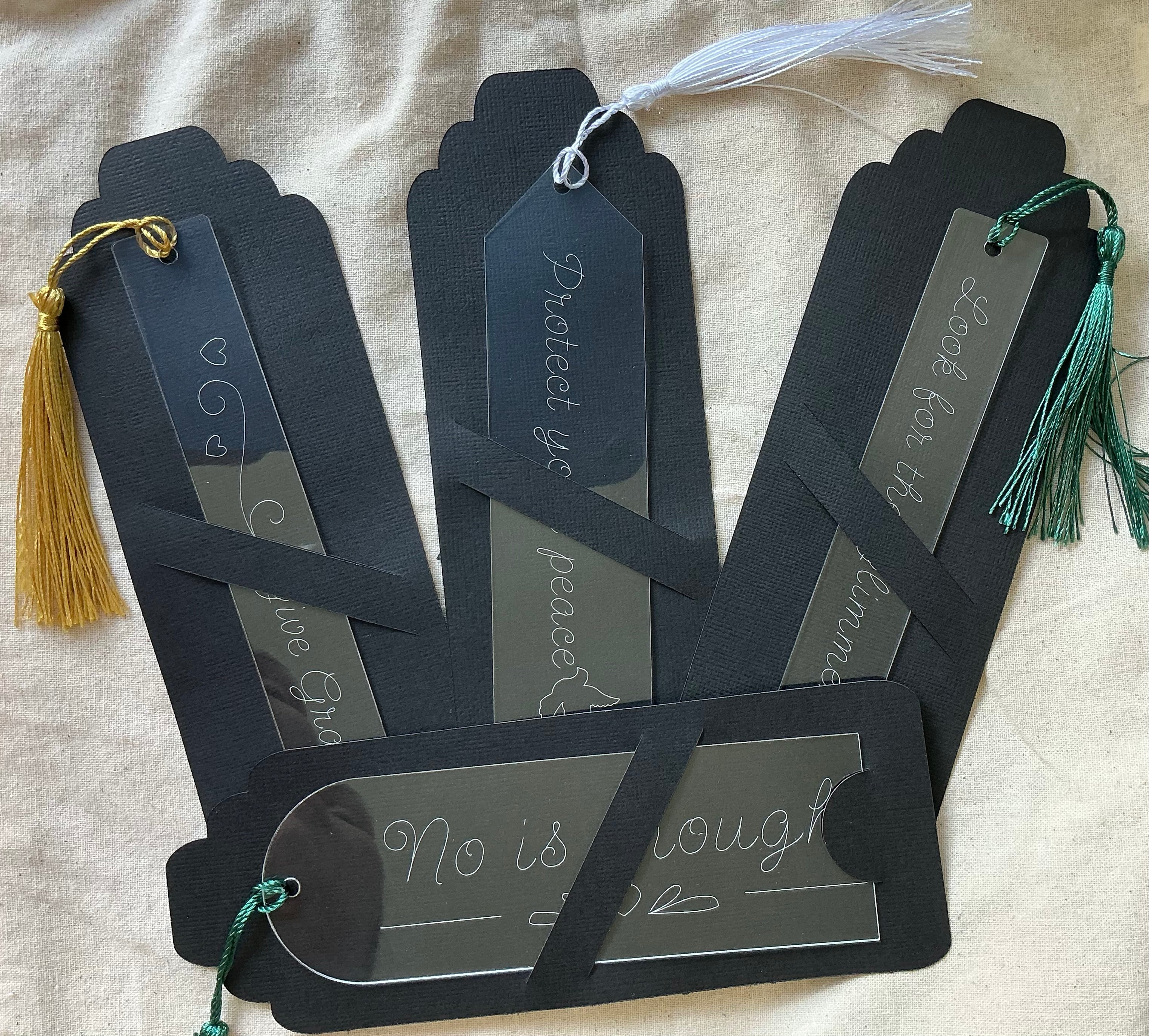 Serenity. Courage. Wisdom. - Engraved Bookmark Vol. I